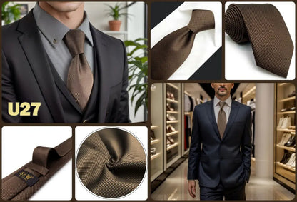 Red Pink Luxury Ties for Men Business Neckties Solid Blue Wedding Suit Formal Dress School Accessories Dropshipping