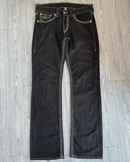High-quality New Jeans Y2K Street Popular Multicolor U Brand Retro Wide-leg Pants Unisex Casual Loose Joker Couple Jeans Pants
