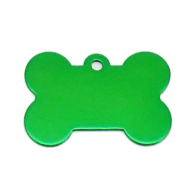 Classic Bone Dog Id Tag Personalized Pet Dog Tag Free Engraving Kitten Puppy Collars Pendant Free Engraving Pet Cat Nameplate