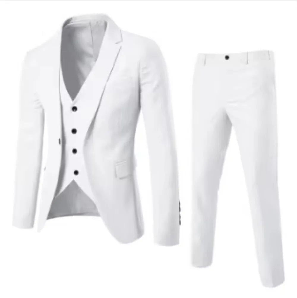 Men Blazer Single Button Cardigan Full Sleeve Slim Fit Turn Down Collar Top Blazer Solid Smart Casual Outwear Spring 2025