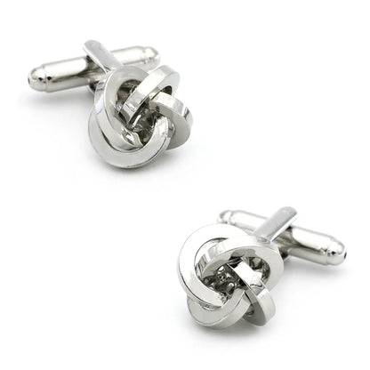 iGame Fashion Knot Cuff Links Quality Brass Material Woven Ball Design Cufflinks For Wedding  Men