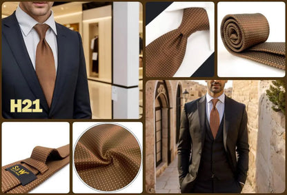 Red Pink Luxury Ties for Men Business Neckties Solid Blue Wedding Suit Formal Dress School Accessories Dropshipping