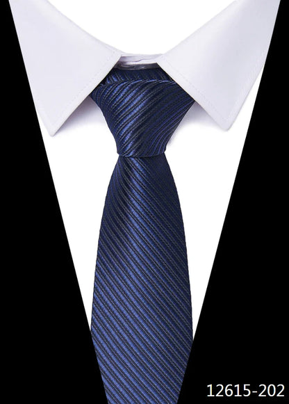 Many Color Newest style  Dropshipping Necktie Man Dark Blue Wedding Accessories Dot Performance Tie Men Necktie Cravat