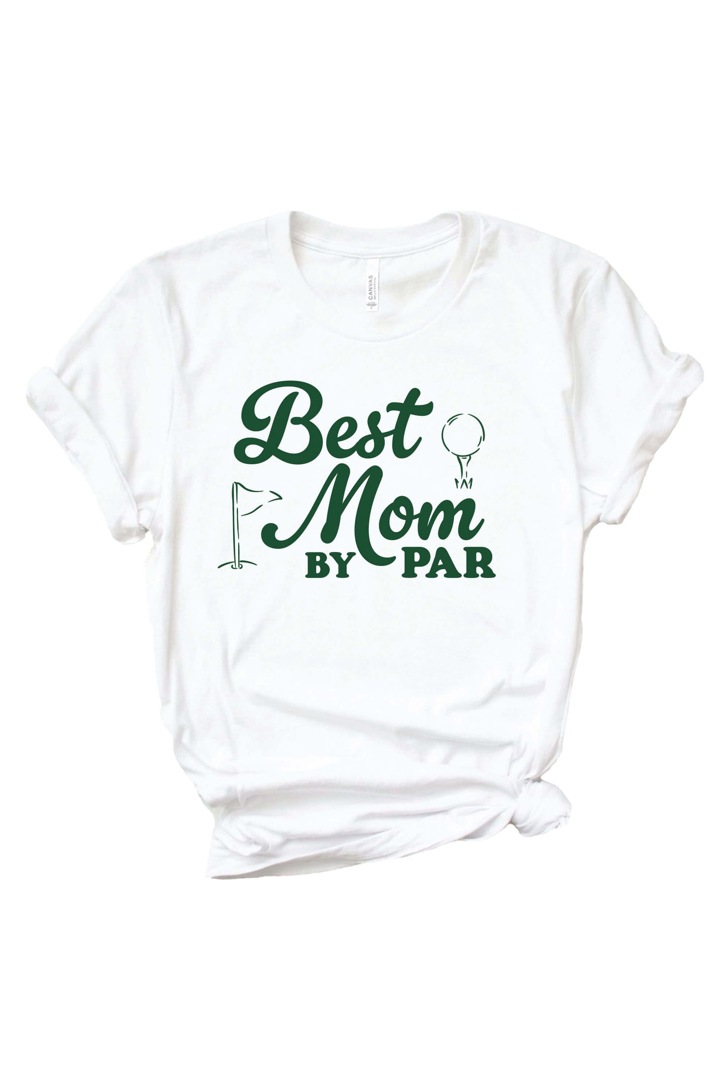 Best Mom By Par Adult Graphic Tee | White