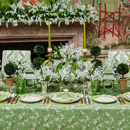 Green Parrot Candle Holder Set