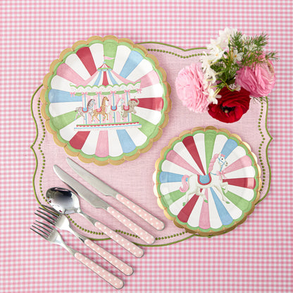 Carousel Side Paper Plates (Set of 8)