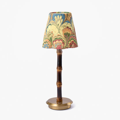 Multi Marble Paper Lampshade (18cm)