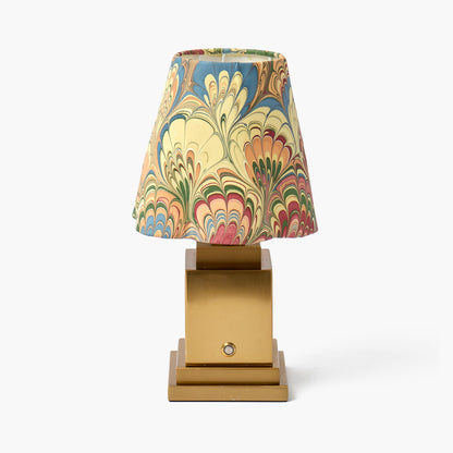 Multi Marble Paper Lampshade (18cm)