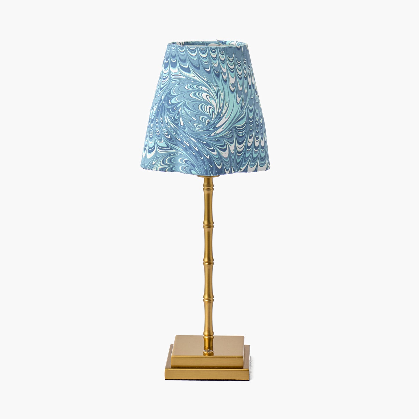 Blue Marble Paper Lampshade (18cm)