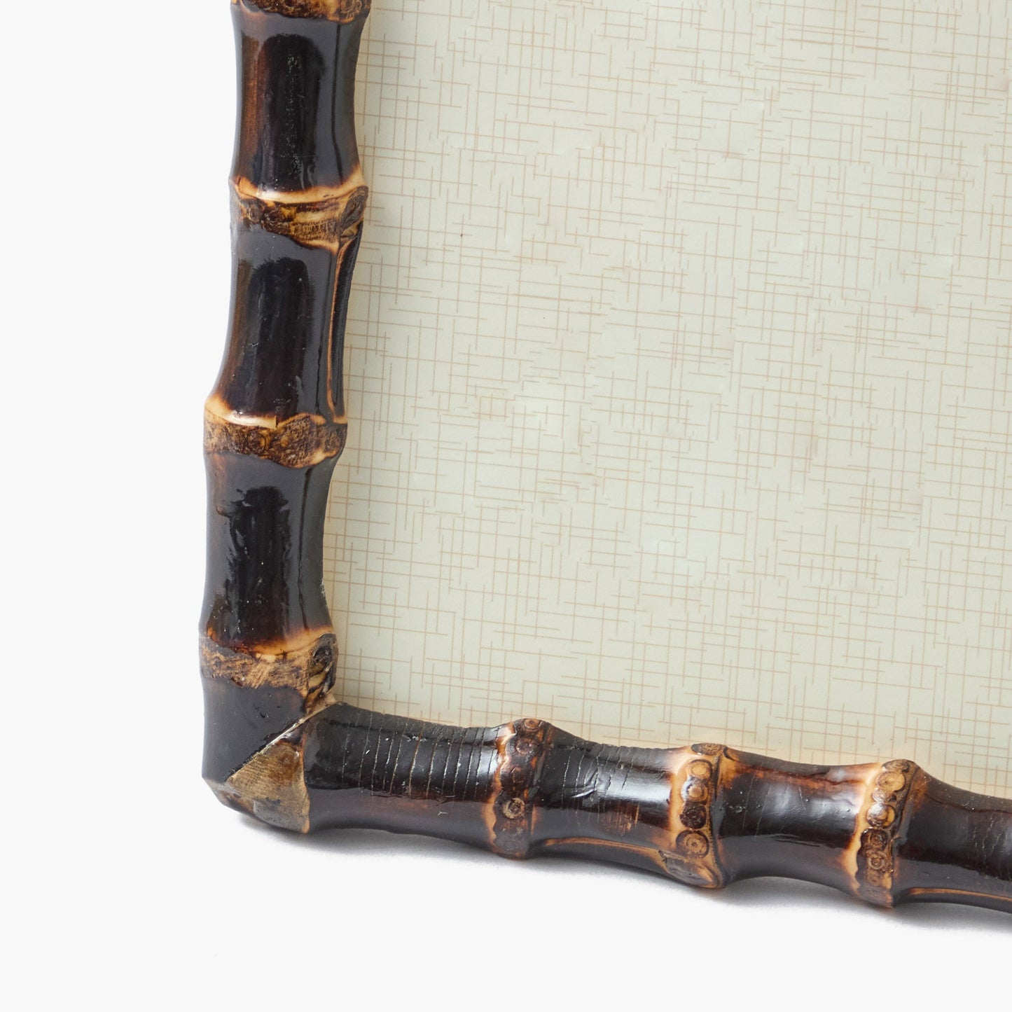 Burnt Bamboo Photo Frames (Set of 2)
