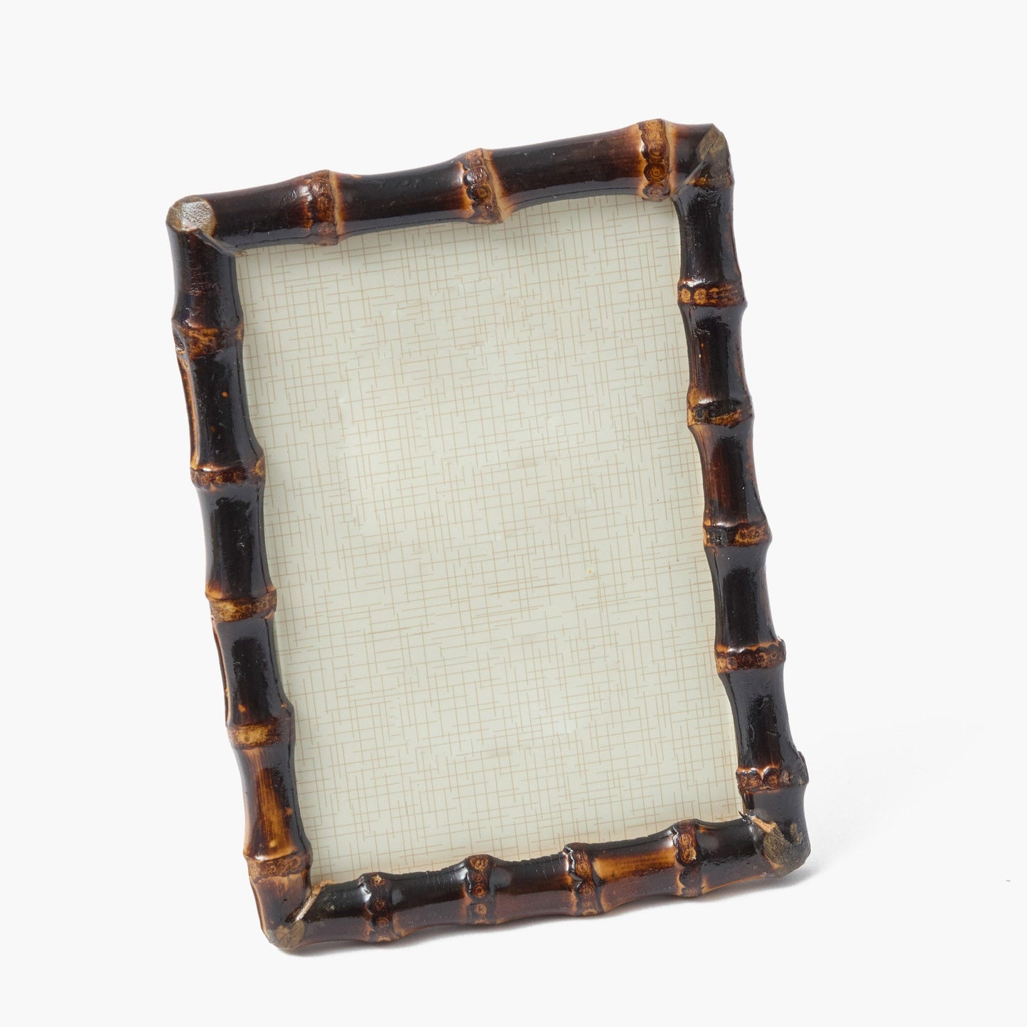 Burnt Bamboo Photo Frames (Set of 2)