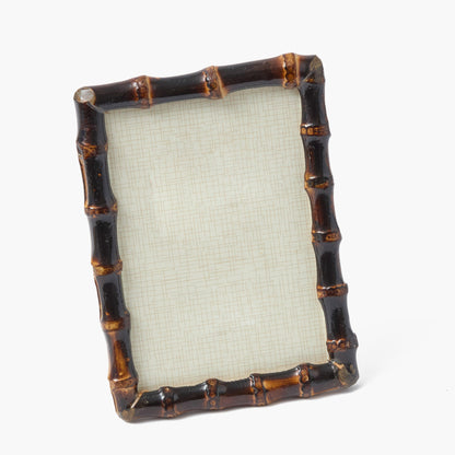 Burnt Bamboo Photo Frames (Set of 2)