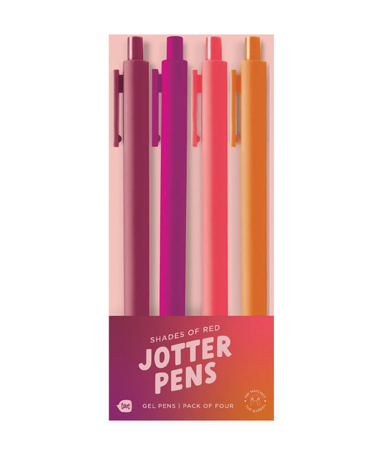 Gradient Red Jotter Set