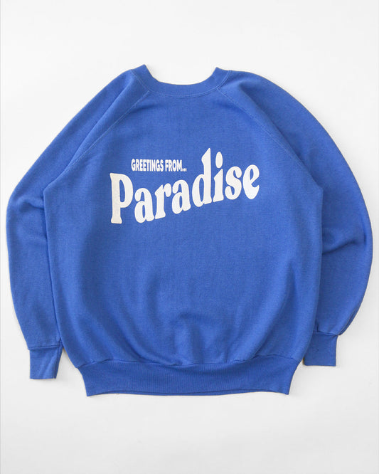 Greetings From Paradise Sweatshirt - Blue