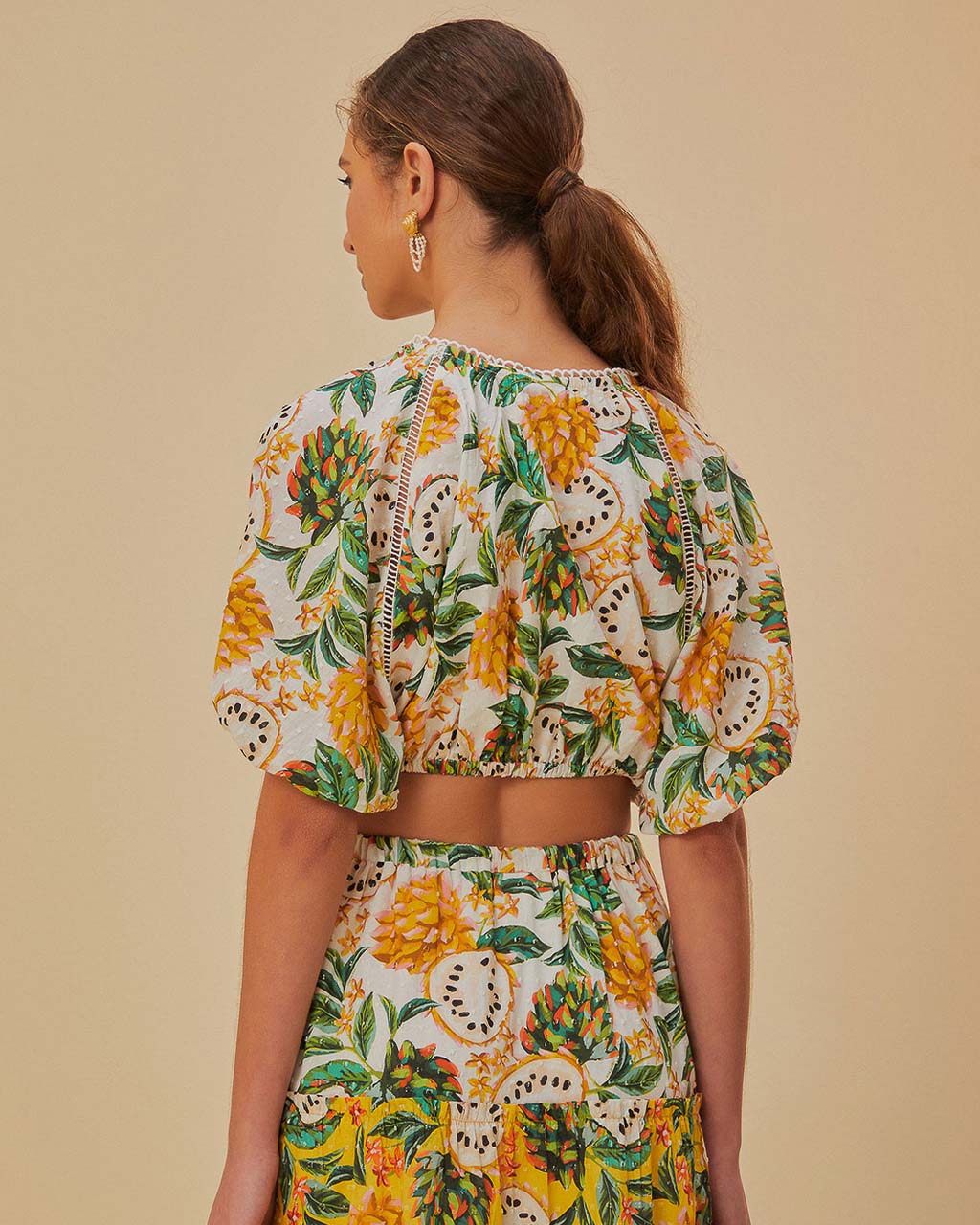 Off-White Biriba Cropped Top