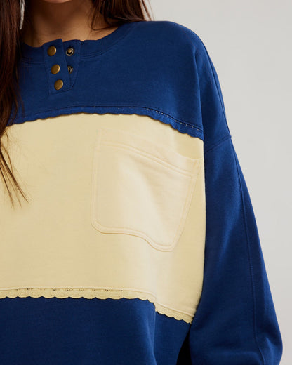 Strawberry Sweatshirt - Oceana Combo
