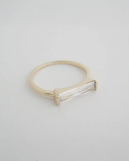 Lorena Baguette Ring - Gold
