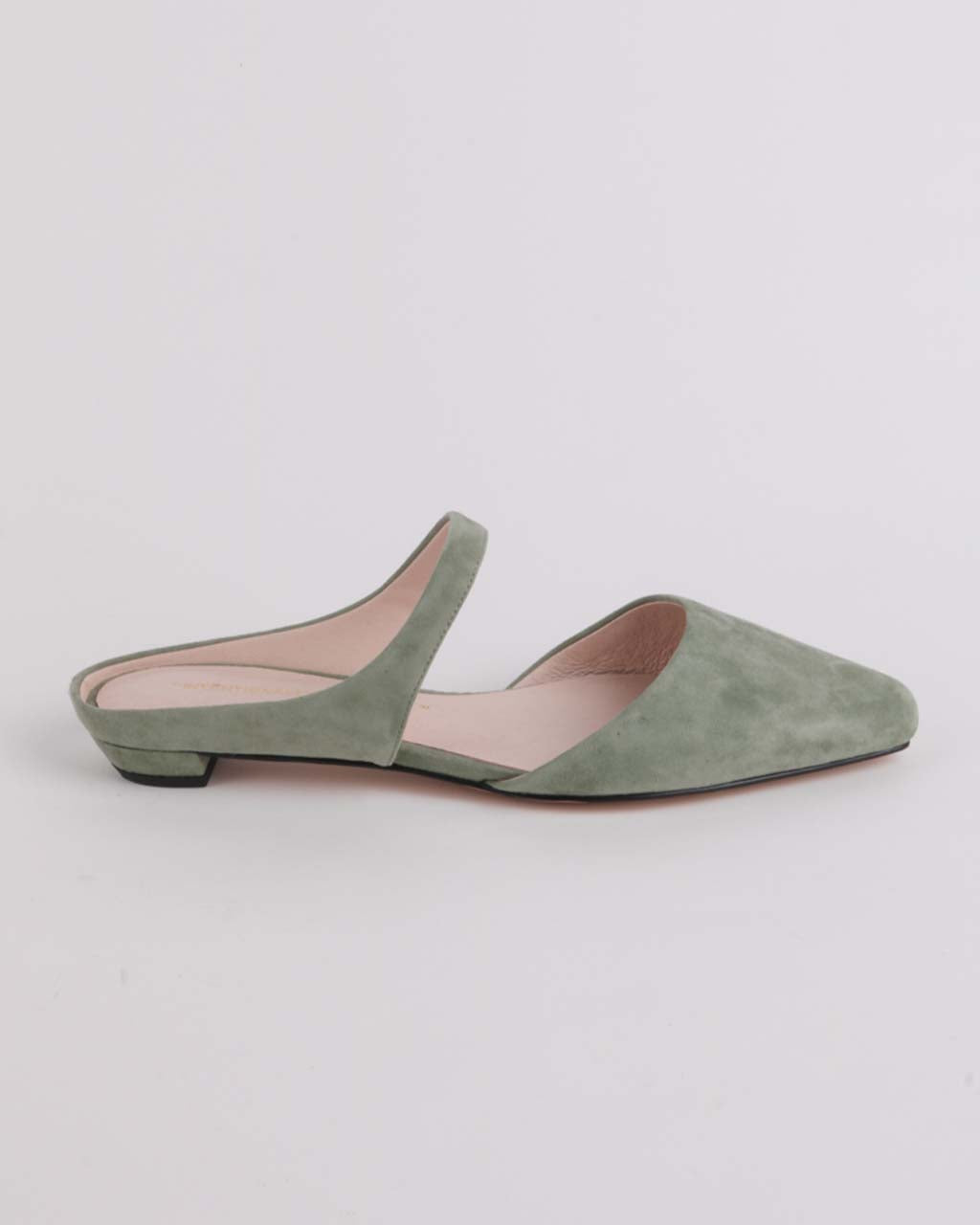 Lourdes Slide On Mule - Sage