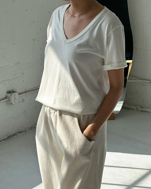 La Vie Tee - Vintage White