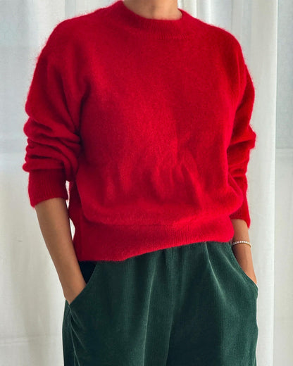 Finn Mohair Sweater - Red