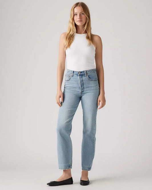 Ribcage Straight Ankle Jeans - Let's Share