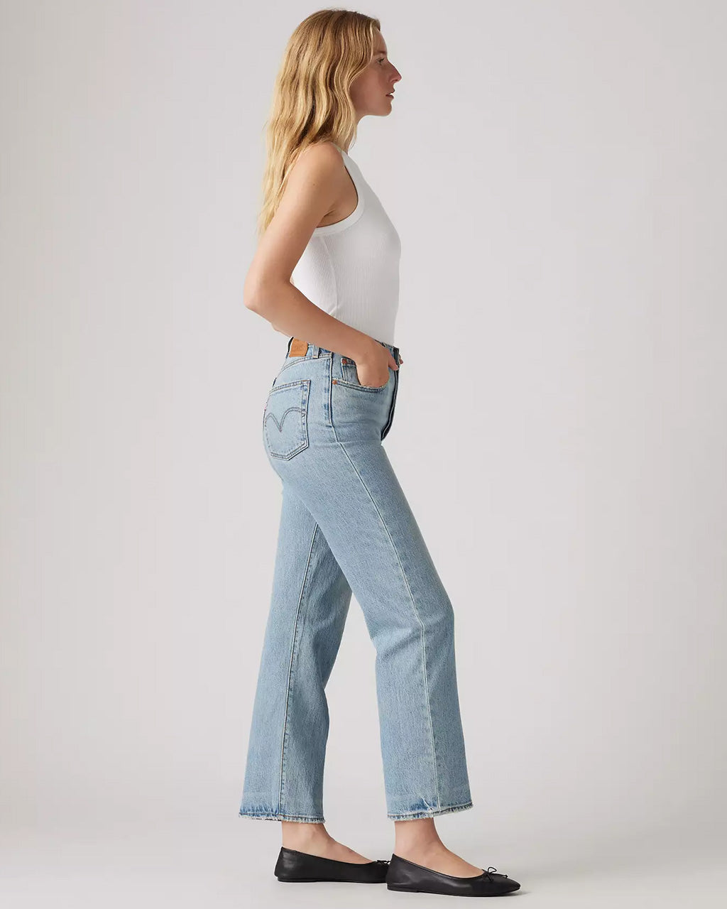Ribcage Straight Ankle Jeans - Let's Share