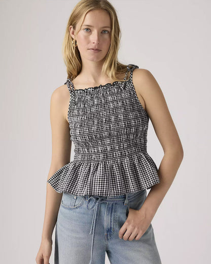Monaco Blouse - Springtime Dobby