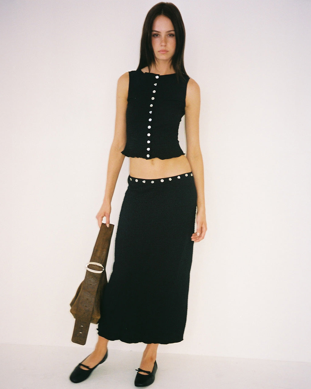 Sammy Skirt - Caviar