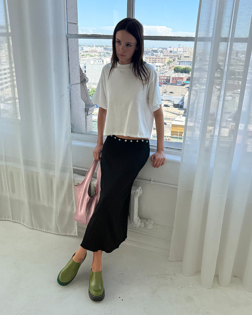Sammy Skirt - Caviar
