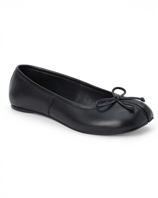 Mason Split Toe Ballet Flat - Black