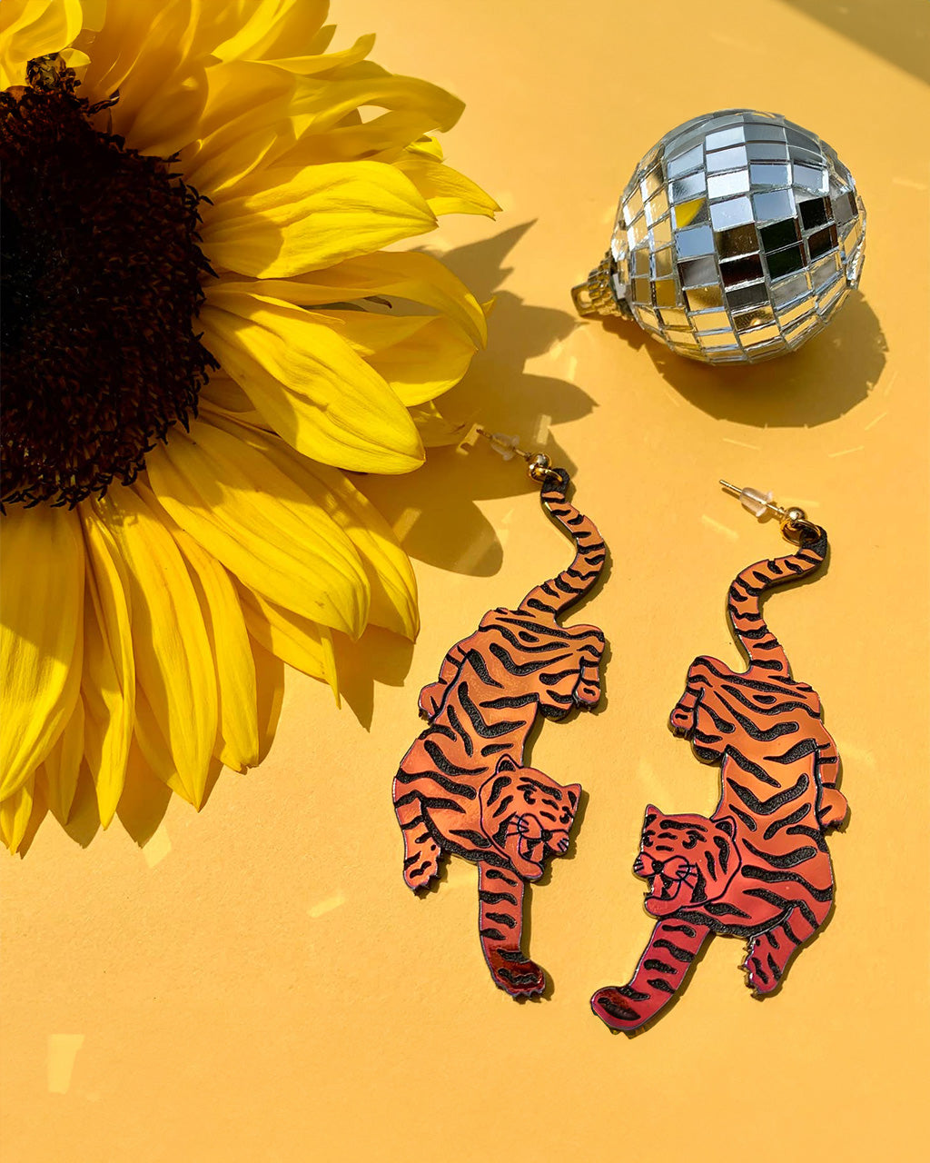 Animal Kingdom Earrings - Tigers