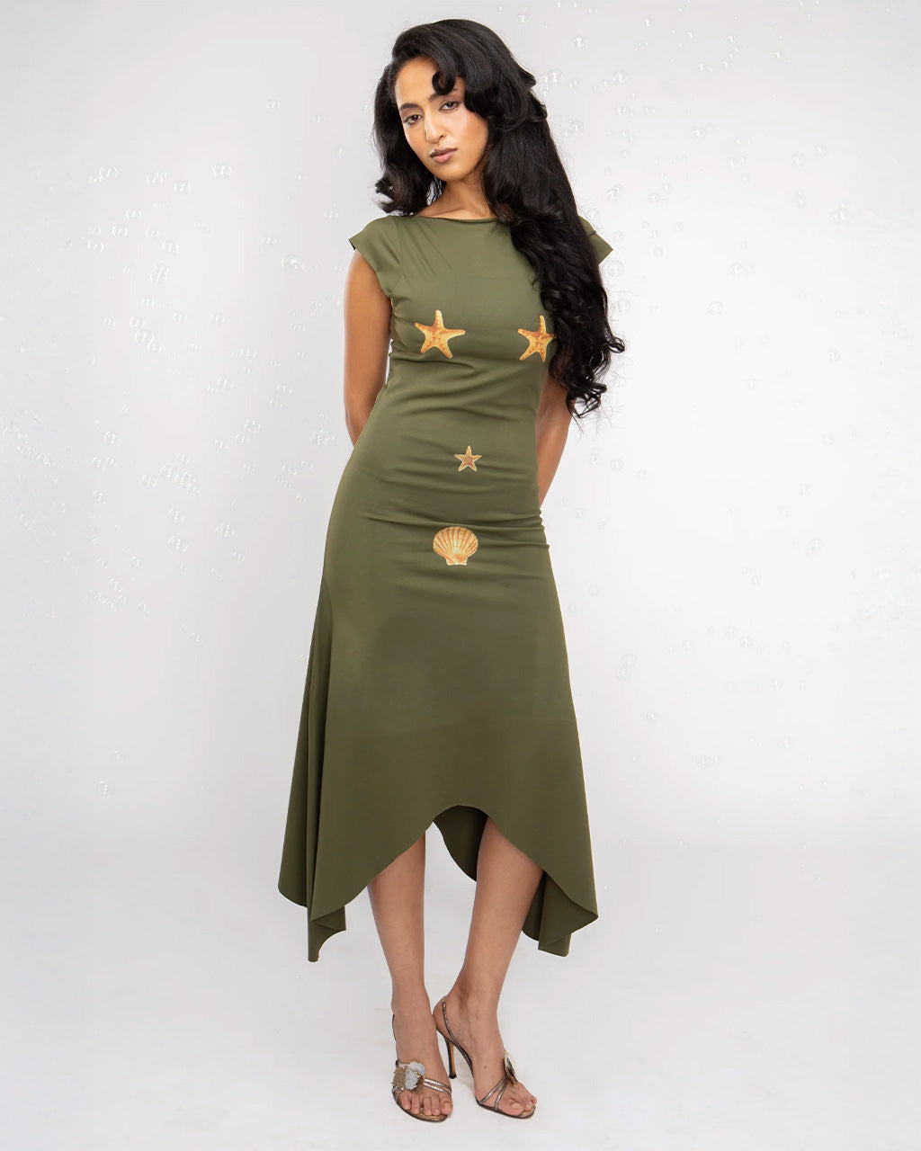 Jia Dress - Seaweed