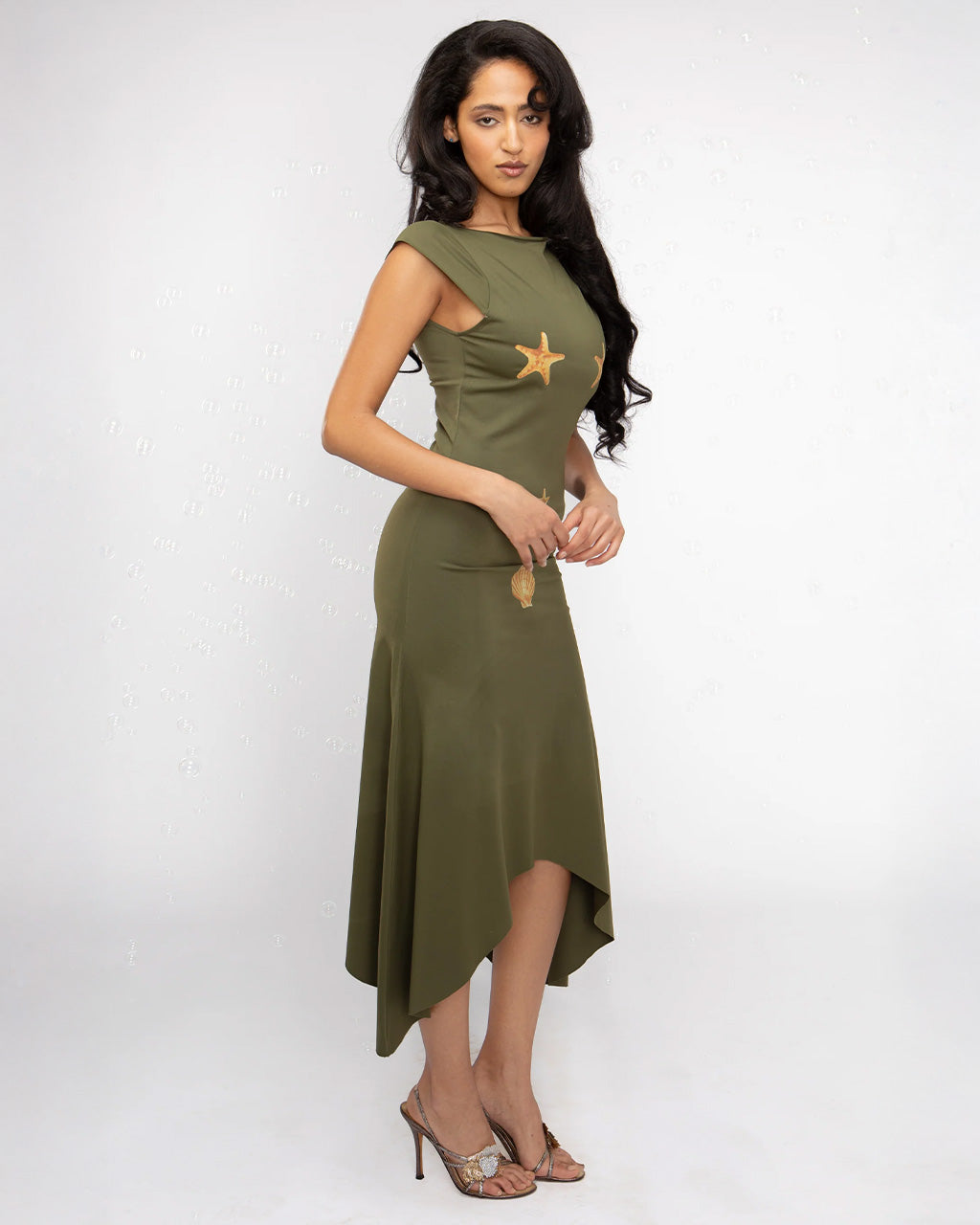 Jia Dress - Seaweed