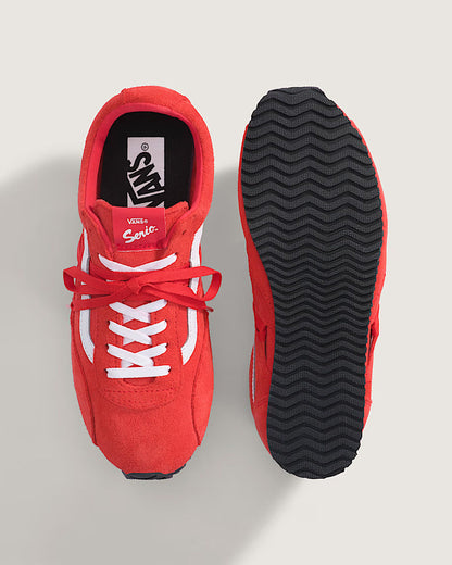 Premium Super Low Pro Trainer Sneaker - Tomato
