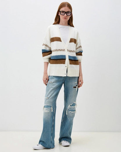 Valerie Stripe Cardigan