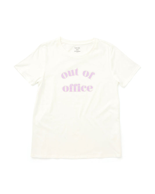 Out of Office Tee - Lilac
