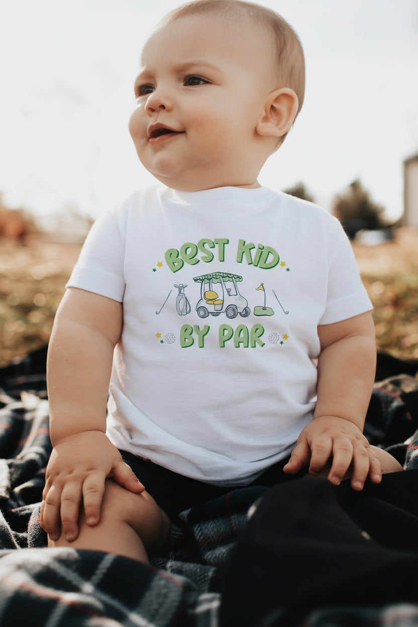 Best Kid By Par Kids Graphic Tee | White