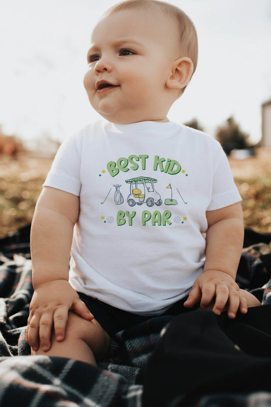 Best Kid By Par Kids Graphic Tee | White