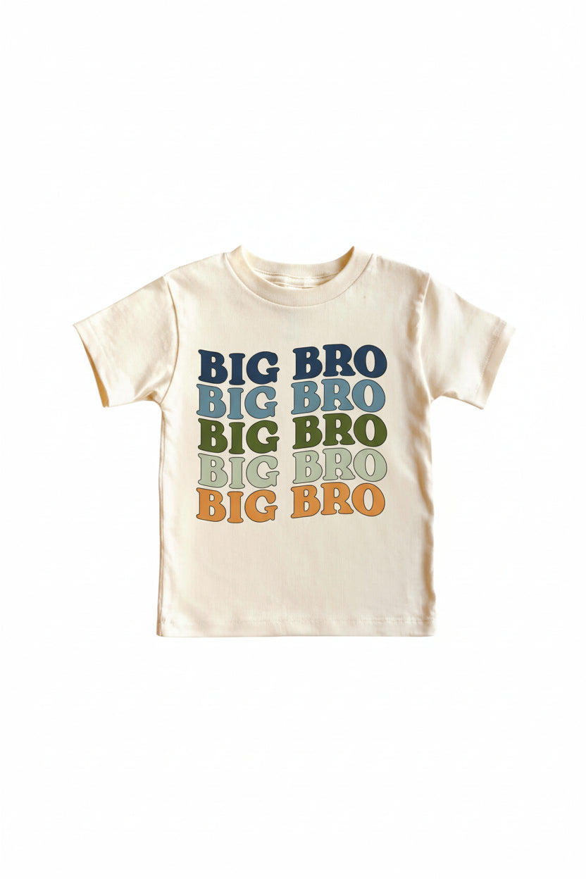 Big Bro Groovy Tee | Natural