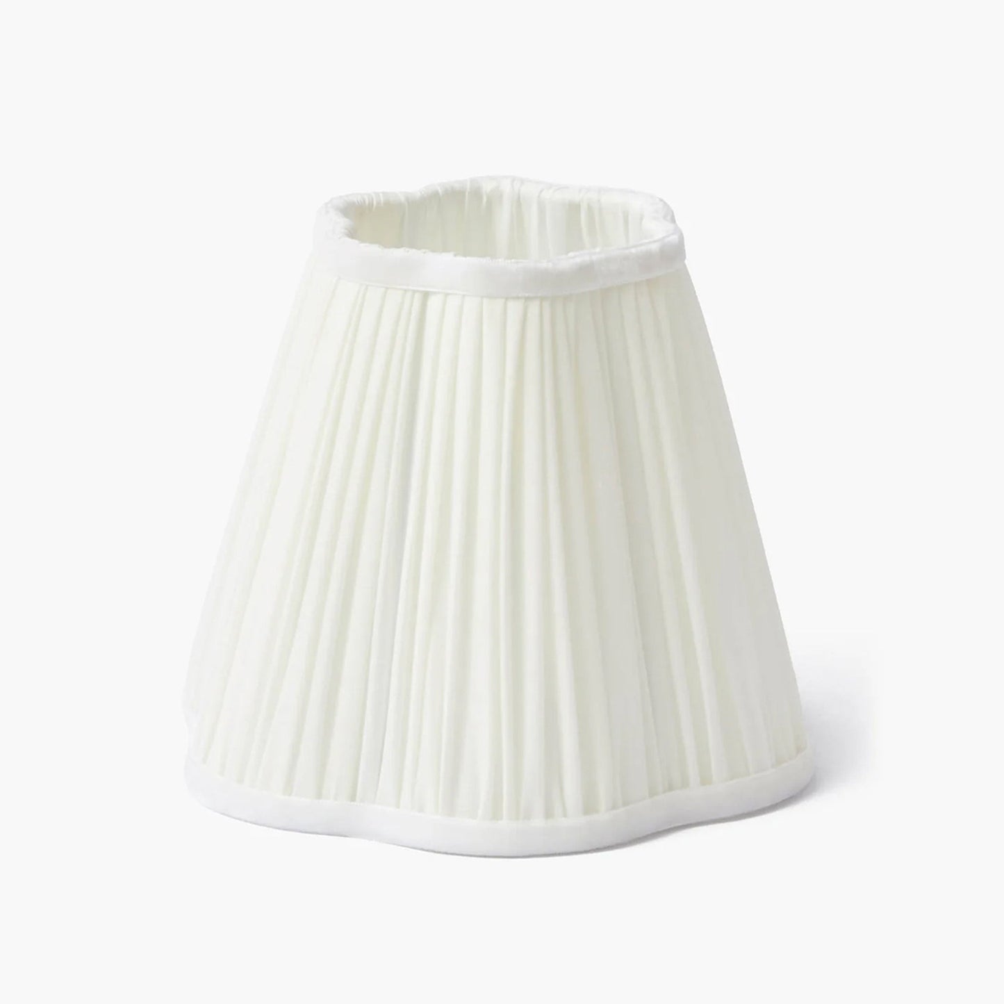 Cream Pleated Lampshade (18cm)