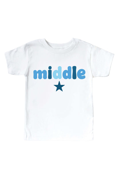 Birth Order Graphic Tee & Bodysuit | White