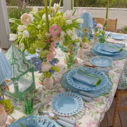 Soft Blue Lace Starter Plate