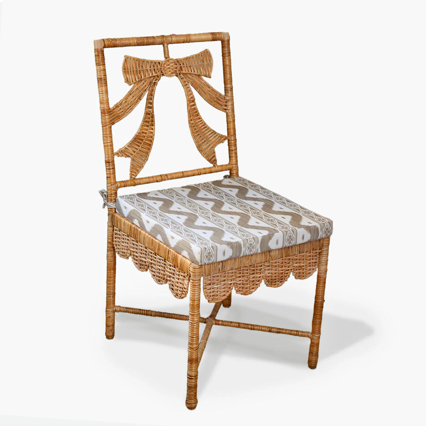 Celine Bow Rattan Chair