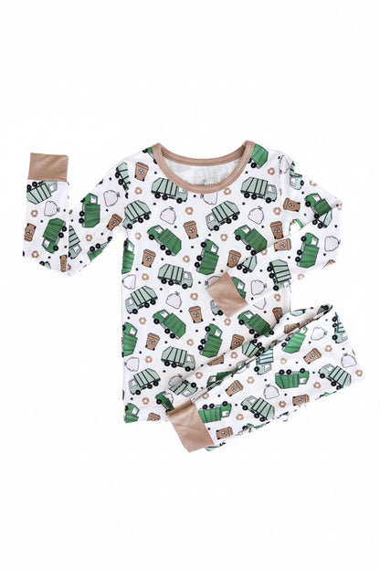 Clean Up Crew Two Piece Pajama Set