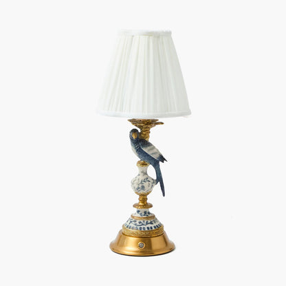 Cream Pleated Lampshade (18cm)