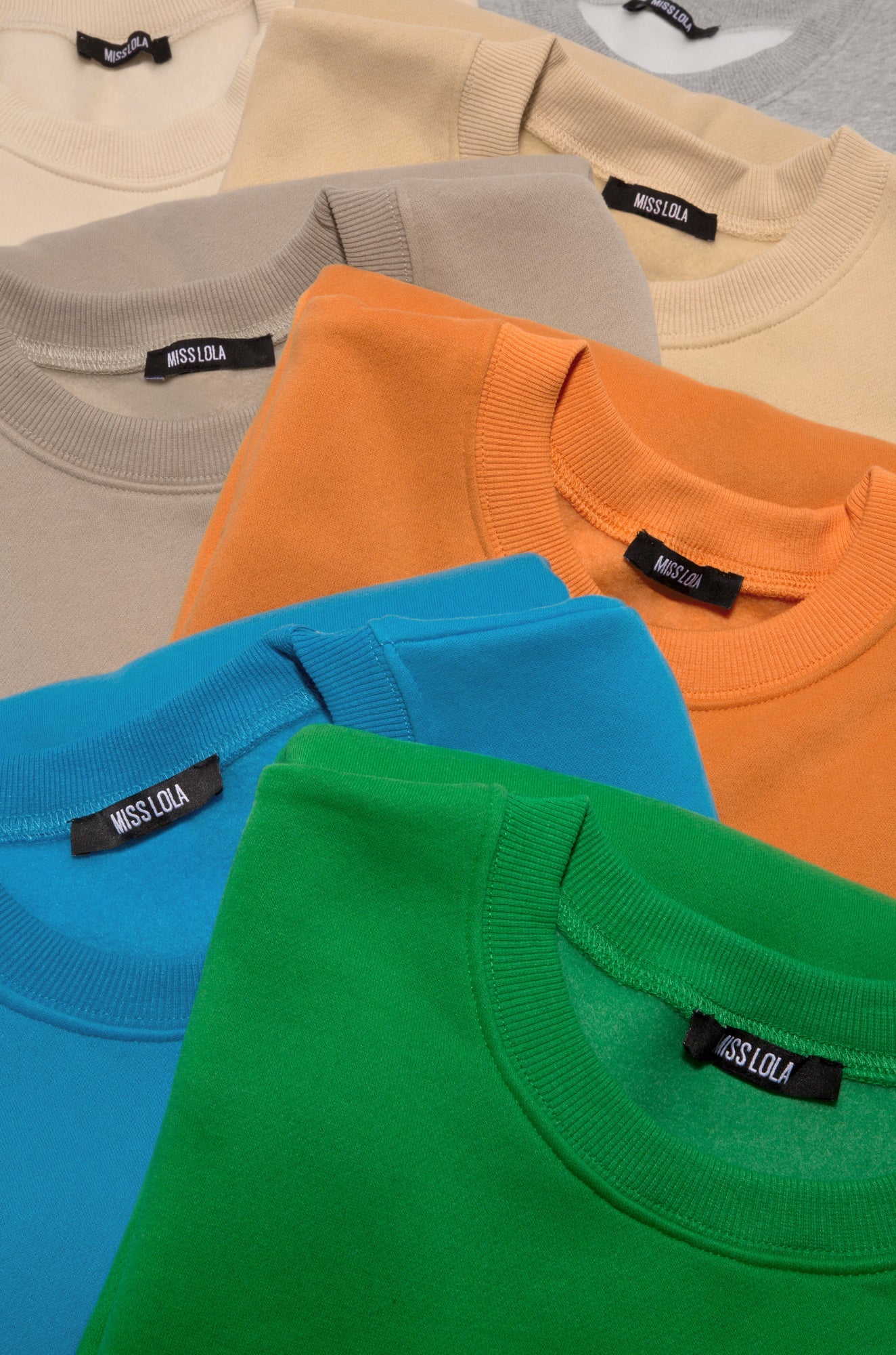 Cozy Feels Adult Crewneck Sweater - Orange