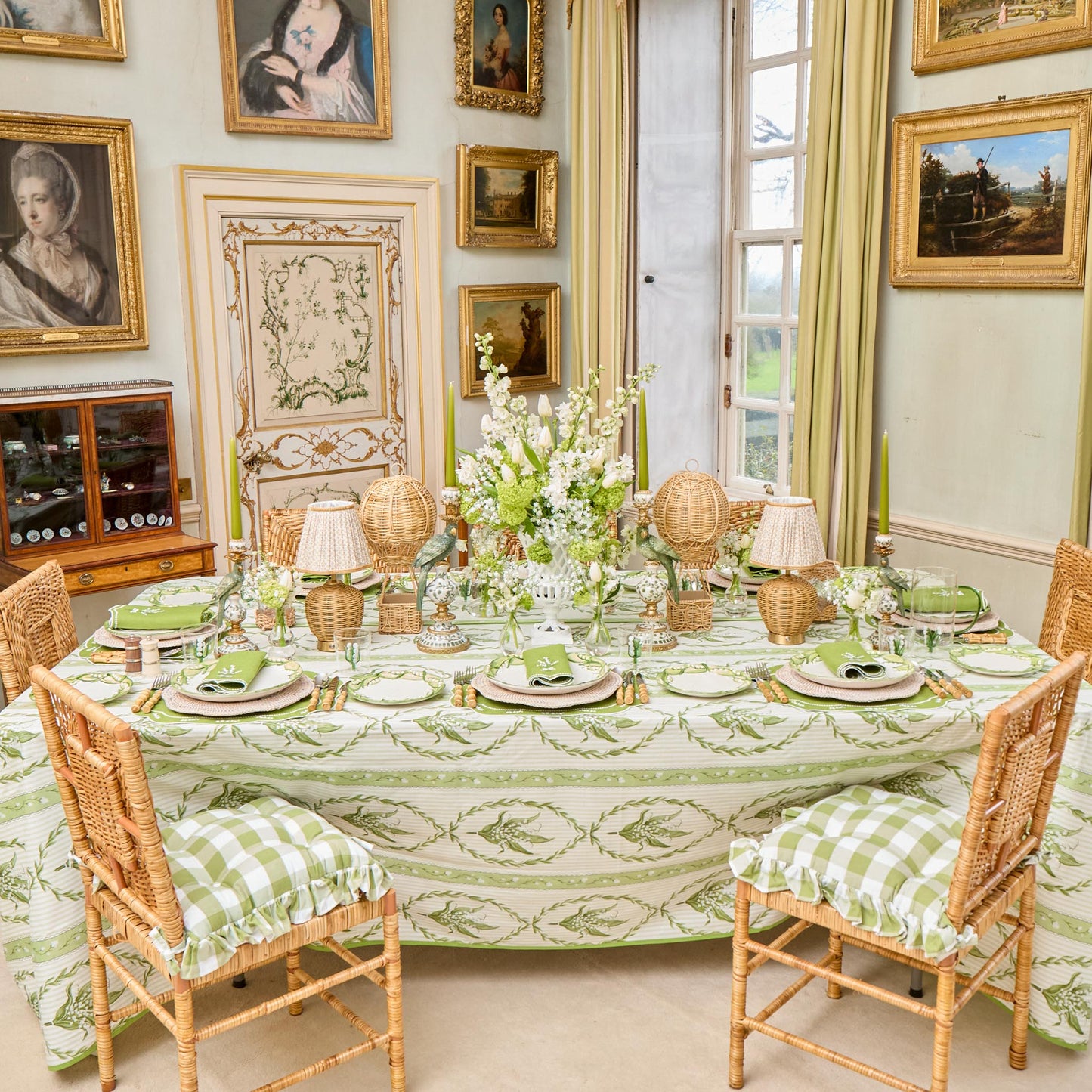Lily of the Valley Starter Plates (Set of 4)