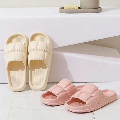 Cushy Stylish Puffer Women's Slides Sandals