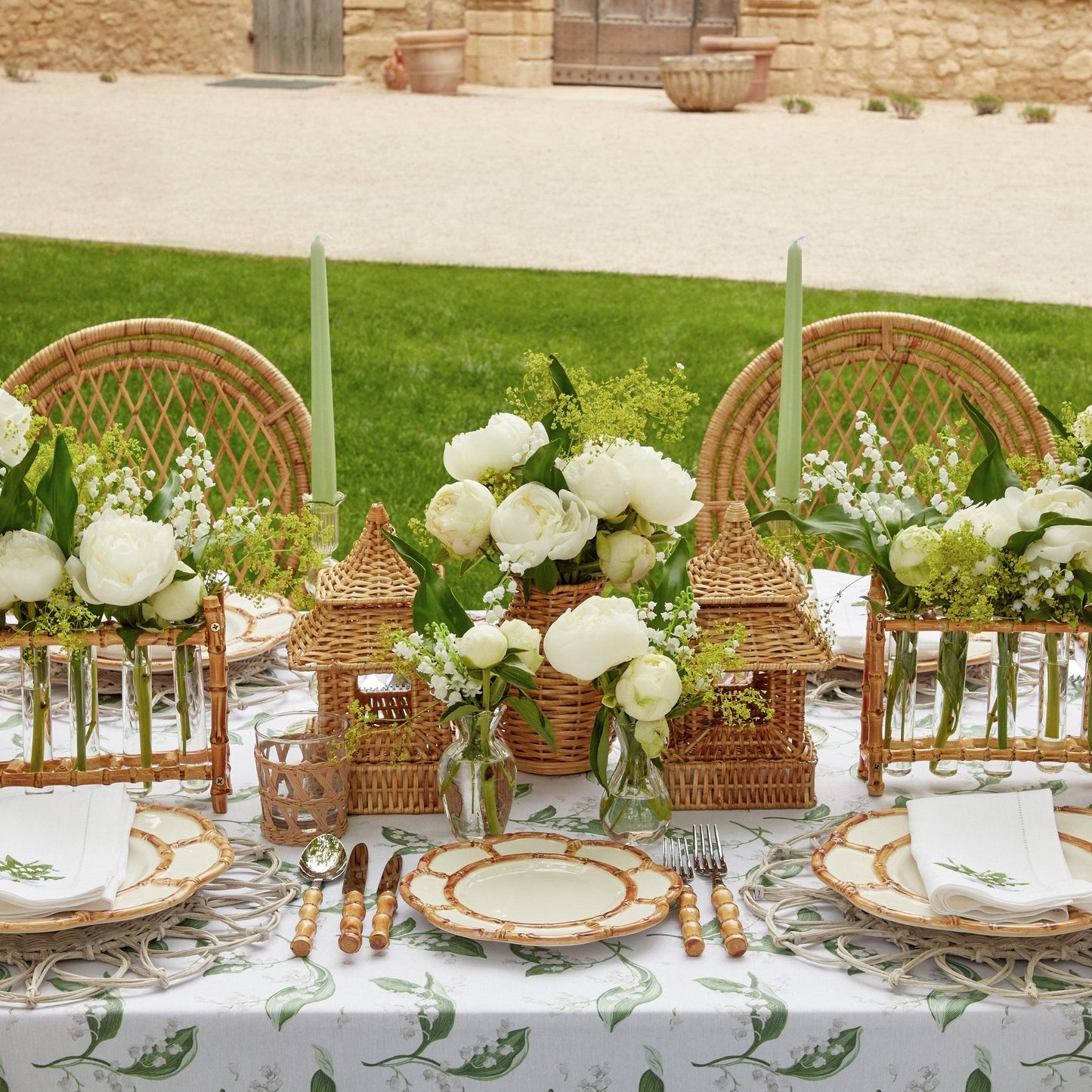Eden Green Candle Set (Spring Green)