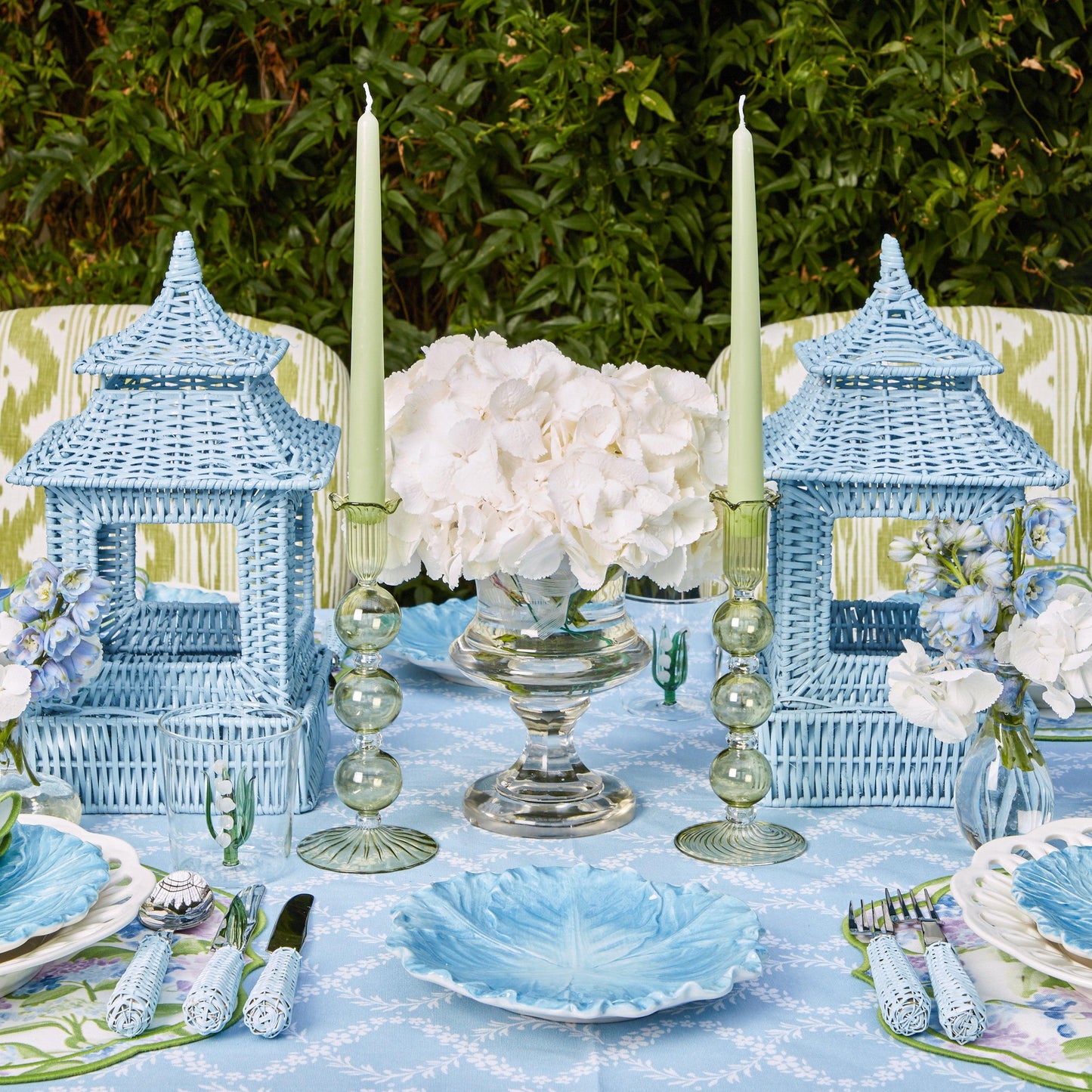Eden Green Candle Set (Spring Green)